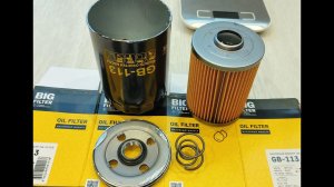 Распил масляного фильтра BIG FILTER GB113