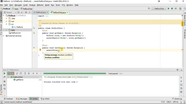 JUnit 4 with IntelliJ: A quick introduction смотреть онлайн