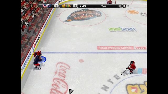 Игра ХОККЕЙ: "Чикаго Блэк Хокс" - "Коламбус Блю Джекетс" NHL смотреть онлайн