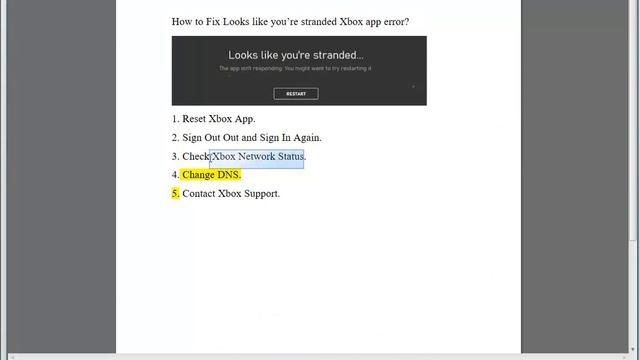 Fix Looks like you’re stranded Xbox app error смотреть онлайн