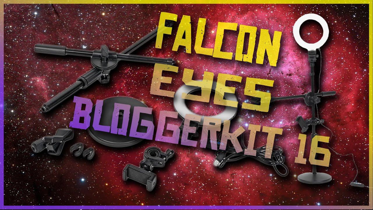 Falcon Eyes BloggerKit 16 оборудование для видеосъемки смотреть онлайн