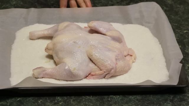 Курица на соли! Вкуснейший простейший рецепт! смотреть онлайн