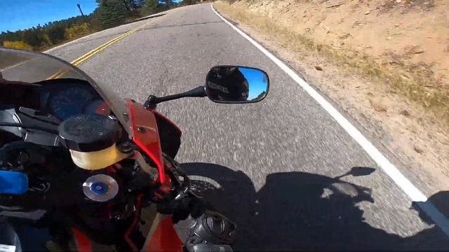 Fall Ride On 2009 Honda CBR600RR | Canyon Riding смотреть онлайн