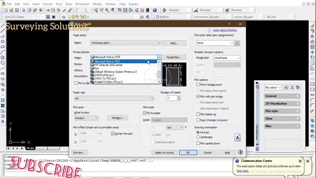 AutoCAD to PDF | Convert AutoCAD DWG to a PDF file | DWG to PDF 2022. смотреть онлайн