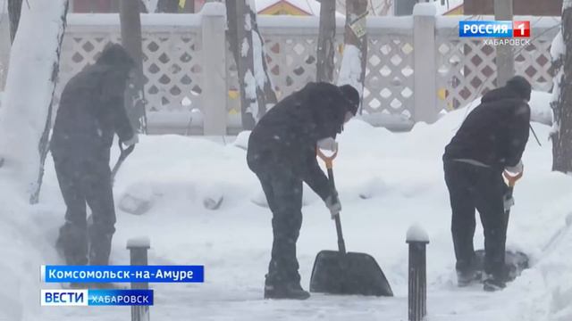 Циклон в Комсомольске-на-Амуре смотреть онлайн