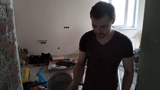 установка натяжного потолка на керамогранит!? как сверлить керамогранит!? смотреть онлайн