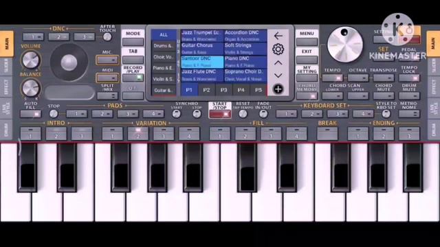 Mujhe Neend Na Aaye| Instrumental Piano Cover on Org2023 Mobile app| Anuradha Paudwal, Udit Naraya смотреть онлайн