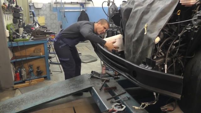 MERCEDES Vito. Вытяжка. Сварка. Наборка. ФИНИШ! смотреть онлайн