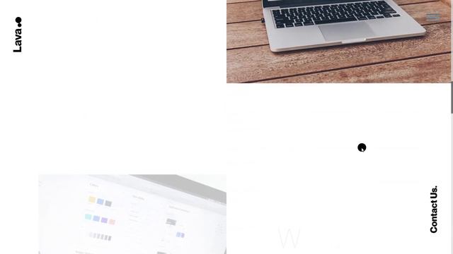 Colorful website with interesting animation - Frontend project LAVA смотреть онлайн