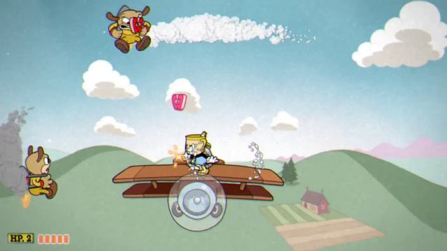 Cuphead The Delicious Last Course - The Howling Aces Boss Fight смотреть онлайн