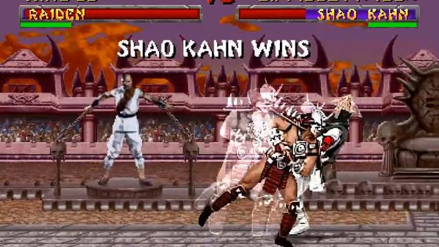 Mortal Kombat II UNLIMITED MUGEN: ShinSmoke's Edition - Raiden/Scorpion (Me) vs Kintaro/Shao Kahn смотреть онлайн