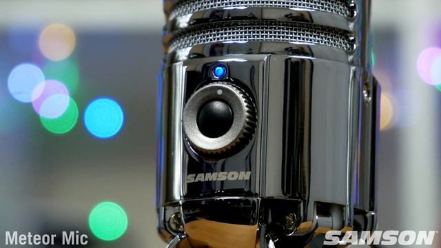 Samson Meteor Mic USB Studio Microphone Product Overview смотреть онлайн