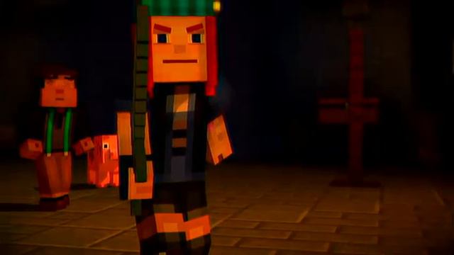 MINECRAFT STORYMODE SEASON 1 EPISODE 2 PART 5 смотреть онлайн