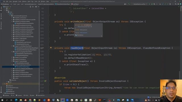 44 - Java Serialization using ObjectInputValidation - Theory смотреть онлайн
