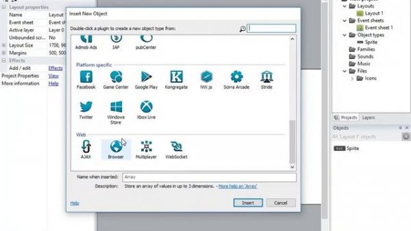 Construct 2 Exit button tutorial