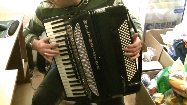 Weltmeister Supita 120 bass black perfect Accordion Akkordeon (2) смотреть онлайн