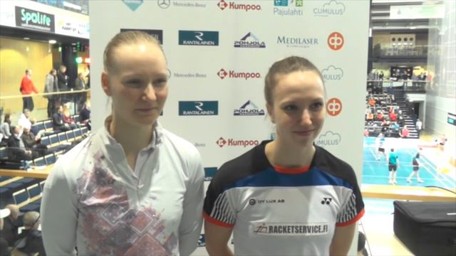 SM 2017: Naisten nelinpelin mestarit Sonja Pekkola / Jenny Nyström смотреть онлайн