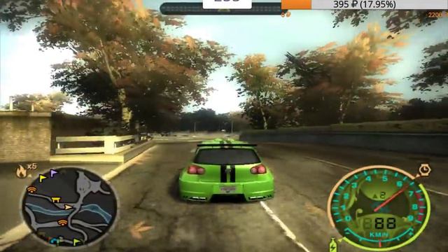 Прохождение Need for Speed Most Wanted. Ностальгия, (old school) смотреть онлайн