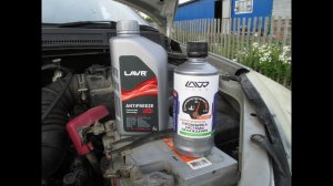 Замена антифриза 1ZZ-FE. Toyota Opa.