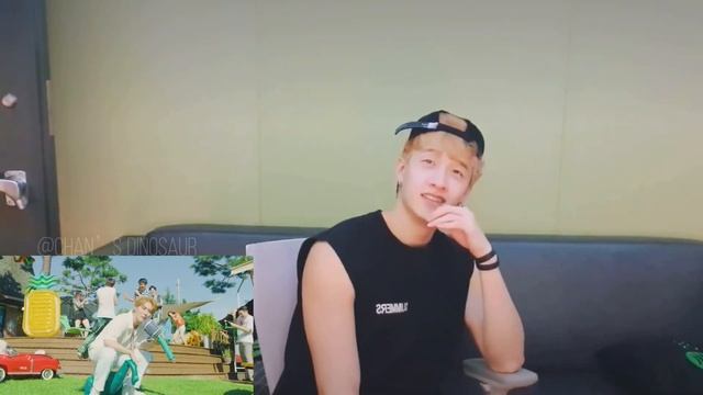 《Chan’s Room Reaction》Bang Chan Reacts To Stray Kids - LeeKnow, Changbin, Felix ‘Surfin’ Video
