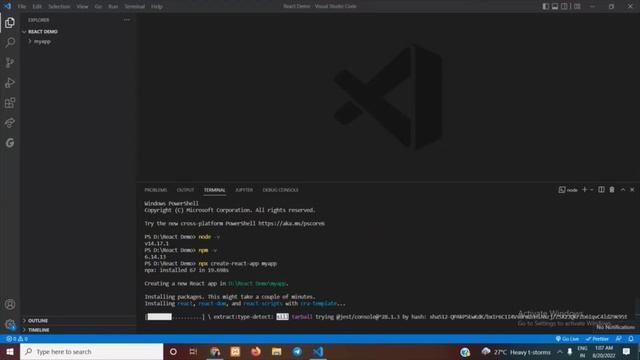 How to Create React App | in 5 minutes | VS code | npx | npm | 2022 | Latest смотреть онлайн