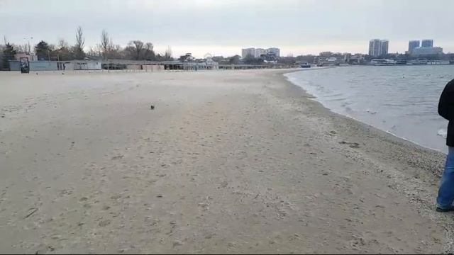 Анапа. Центральный Пляж 12.01.2018 смотреть онлайн