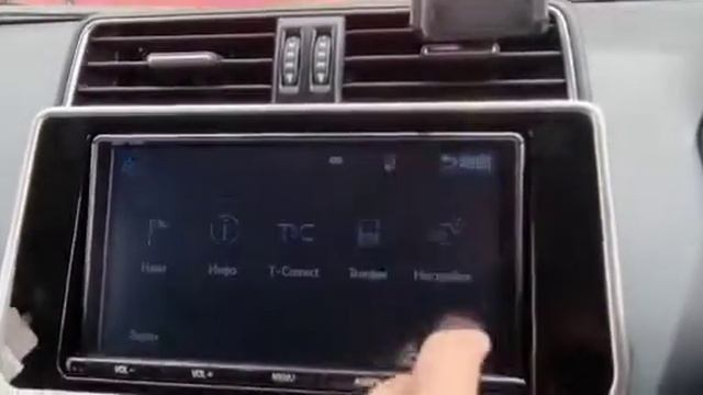 NSZT-Y66T РУСИФИКАЦИЯ МАГНИТОЛЫ ТОЙОТА Toyota Land Cruiser Prado 150 ВИДЕО ОБЗОР смотреть онлайн