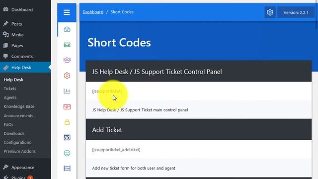 How to add Shortcode of JS Help Desk - The most powerful help desk plugin for WordPress смотреть онлайн