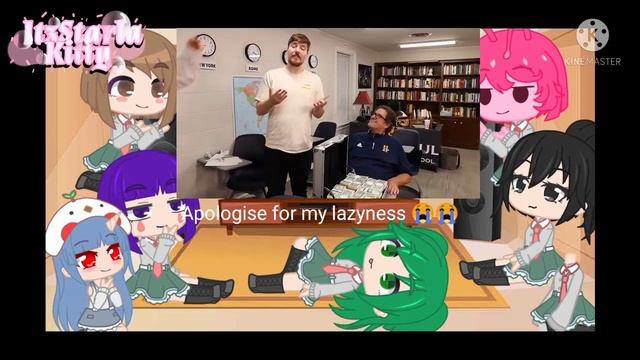 ᪥1-A Girls & Eri Reacts To Mr. Beast Pt2//Gachaclub//Bnha/Mha᪥ смотреть онлайн