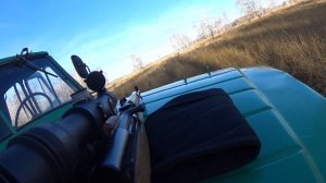 Карабин ОП СКС 7,62х 39. 200 метров. Оптический прицел ПОСП 4х24.