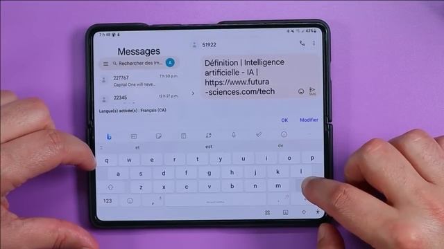 Le clavier Android devient intelligent avec l'intégration de ChatGPT смотреть онлайн