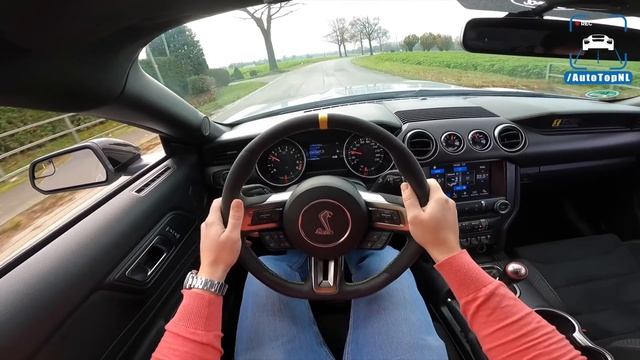 SHELBY MUSTANG GT350 POV Test Drive by AutoTopNL смотреть онлайн