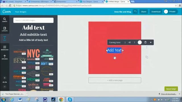 How to use Canva to enhance Twitter tweets adding a picture and/or graphic смотреть онлайн
