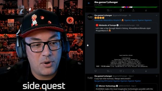 NVIDIA 3090 IS A BEAST | SUPER MARIO 35th | PUBG BANNED FROM INDIA | SIDE.QUEST #17 смотреть онлайн