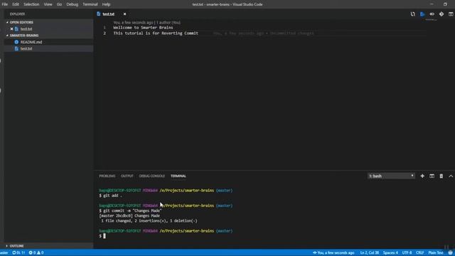 How to revert GIT commit in Gitlab by Smarter Brains смотреть онлайн
