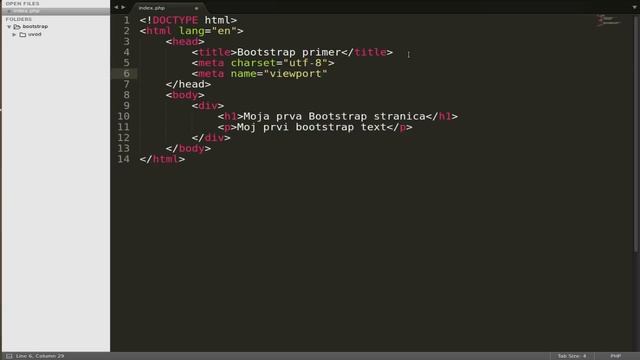 Bootstrap tutorial - uvod смотреть онлайн