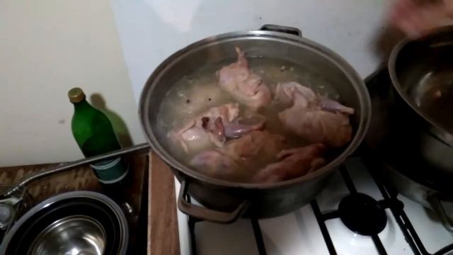 Шурпа из перепелов, часть 7