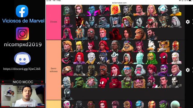 LOS MEJORES PERSONAJES de MAYO 2021 💥 ( VAYA que HAY MUCHOS CAMBIOS ) | Marvel Contest of Champions смотреть онлайн