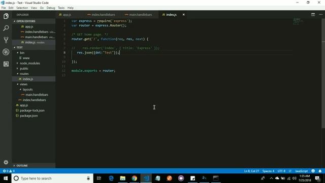 Node js in sinhala #5 | How to use Nodemon in Node js смотреть онлайн