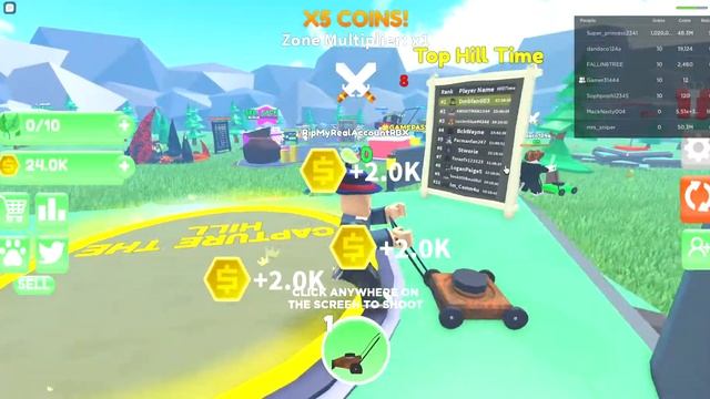Cutting Grass In Roblox | Cut The Grass Simulator смотреть онлайн
