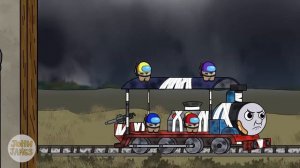 CHOO CHOO CHARLES vs THOMAS & GHOSTBUSTERS 2 EP.1 l Among Us Animation