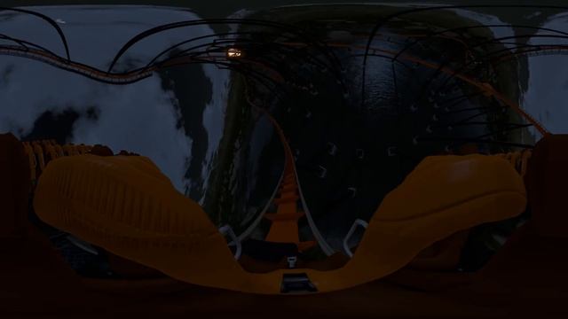 360° HALLOWEEN VR spooky rollercoaster POV HORROR 360 도 롤러코스터 탐험 ジェットコースター смотреть онлайн
