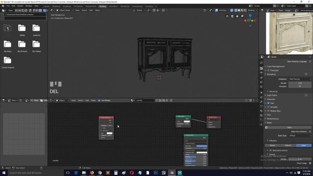 how to bake ambient occlussion in blender 2 8 tutorial смотреть онлайн