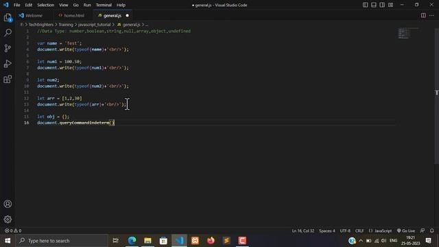 Javascript Tutorial In Hindi For Beginners Part #3 | Javascript Data Types смотреть онлайн