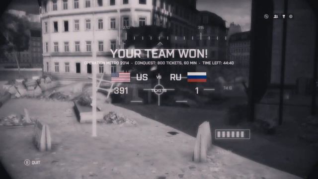 SUAV Kill Caught on Round End Camera | Battlefield 4 - Operation Metro - SQUAD ROOM смотреть онлайн