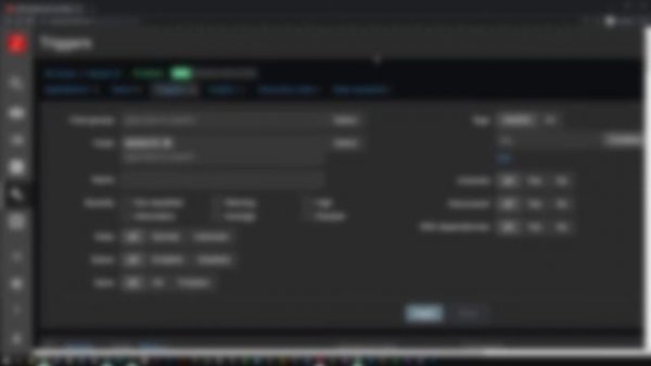 Log monitoring and triggers in Zabbix