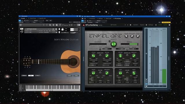 Amazing Acoustic Guitar With Pad And M-Turbo Delay смотреть онлайн