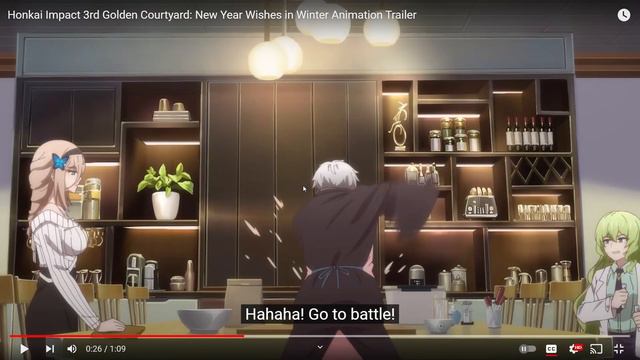 Golden Courtyard: New Year Wishes in Winter Animation Trailer | Honkai Impact 3rd Reaction смотреть онлайн