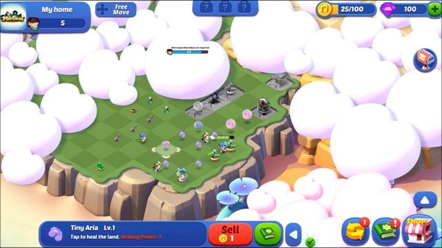 Mergical -Starting My Home - Introduction Tutorial Gameplay 01 - Merge Dragon Clone смотреть онлайн