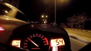 Suzuki GSR 600 my acceleration and  top speed  4th-gear.